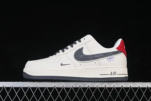 All Categories Nk Air Force 1 Air Force Series Nk Air Force 1 Low Air Force Low Nike Air Force 1'07 Low Beige Gray Red Pig Eight Leather Air Force One Low Casual Shoes DD1982-325